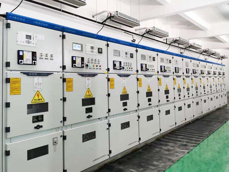 Annual production of 750,000 tons of photovoltaic module cover glass project - ATA Medium voltage soft starter