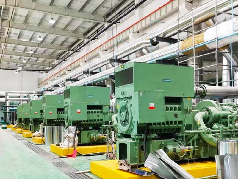 Annual production of 750,000 tons of photovoltaic module cover glass project - ATA Medium voltage soft starter